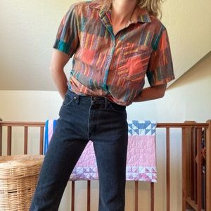 Funky button up shirt